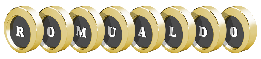 Romualdo gold logo