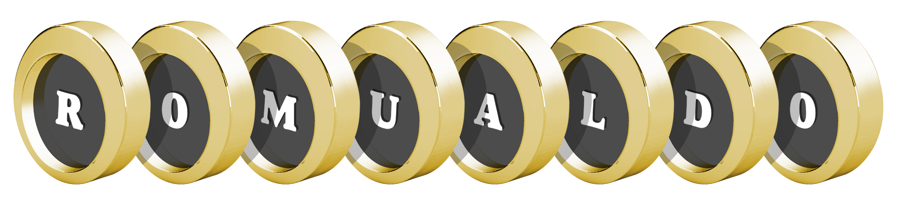 Romualdo gold logo
