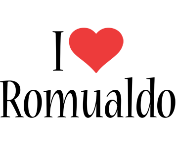 Romualdo i-love logo