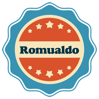 Romualdo labels logo
