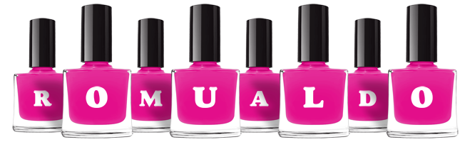 Romualdo nails logo