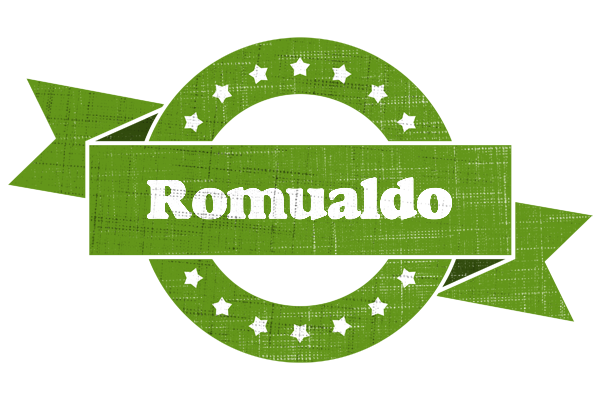 Romualdo natural logo