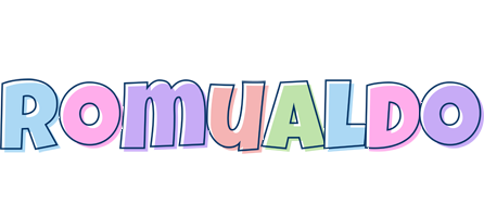 Romualdo pastel logo