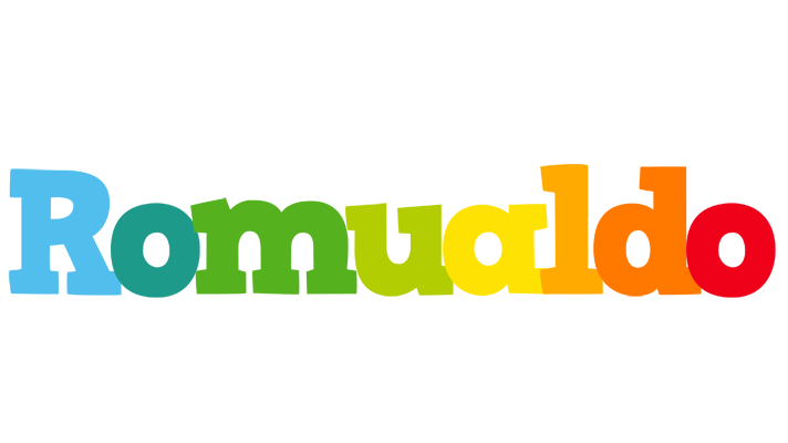 Romualdo rainbows logo