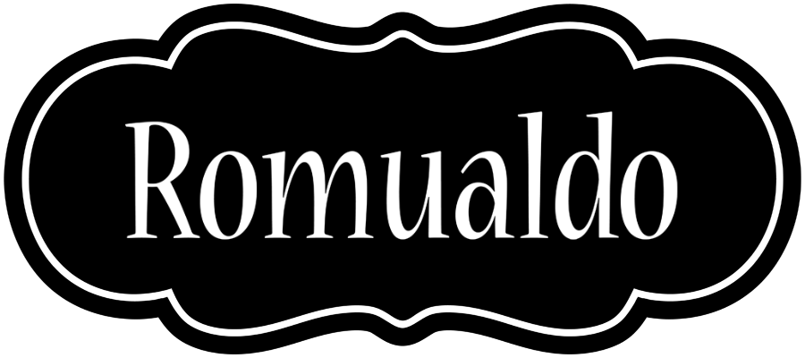 Romualdo welcome logo