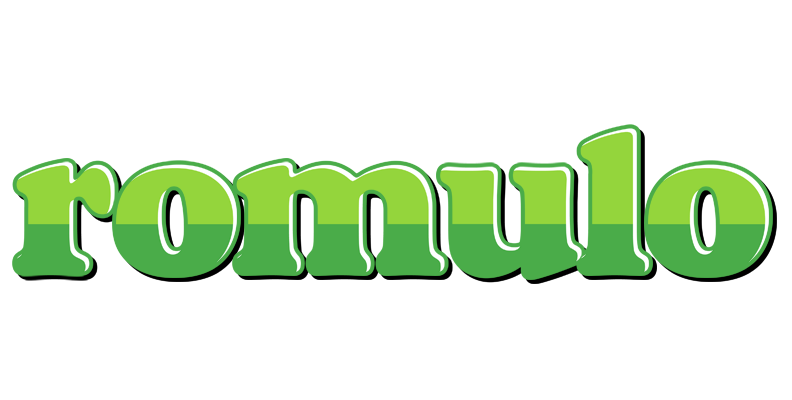 Romulo apple logo