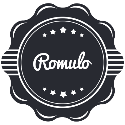 Romulo badge logo