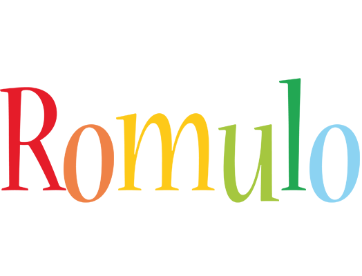 Romulo birthday logo