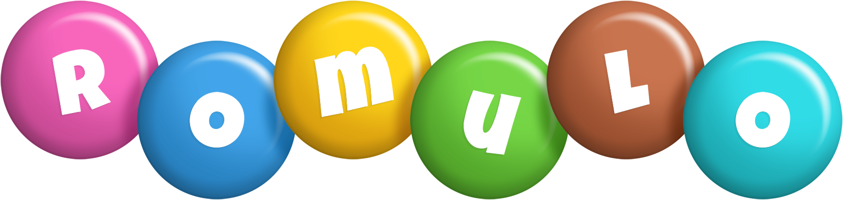Romulo candy logo
