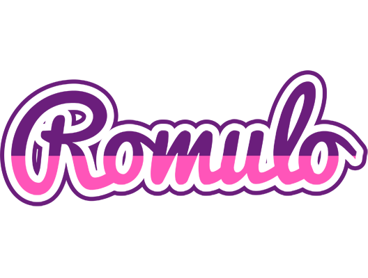 Romulo cheerful logo
