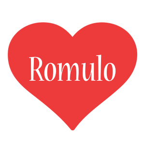 Romulo love logo