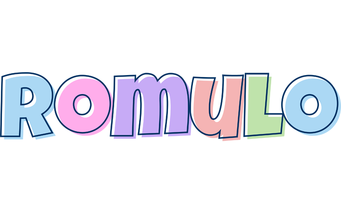 Romulo pastel logo