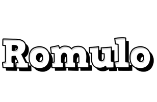 Romulo snowing logo