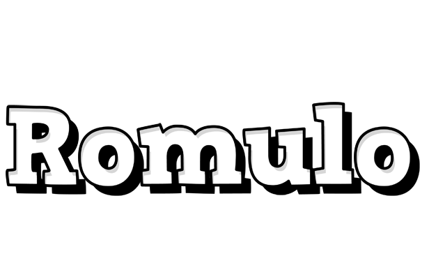 Romulo snowing logo