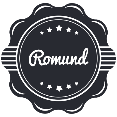 Romund badge logo