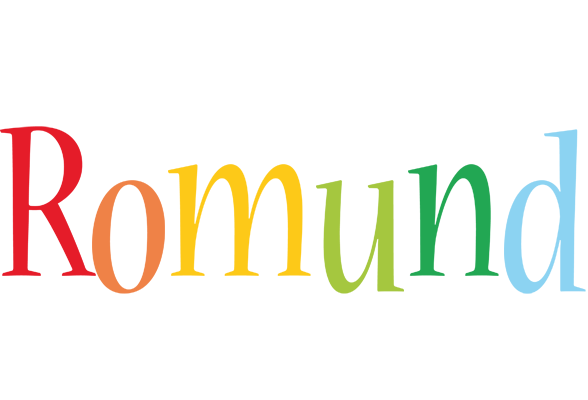 Romund birthday logo