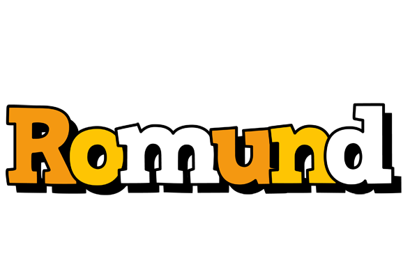 Romund cartoon logo
