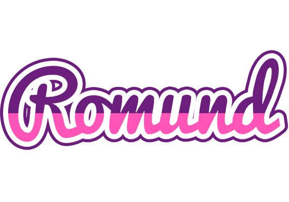Romund cheerful logo