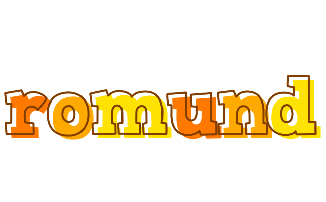Romund desert logo