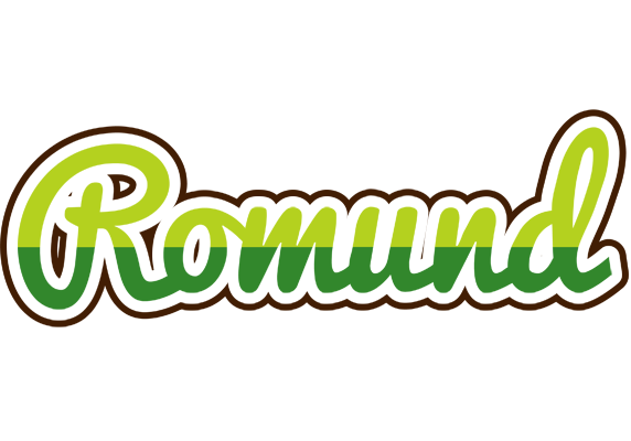 Romund golfing logo