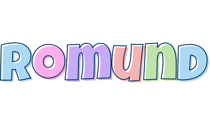Romund pastel logo