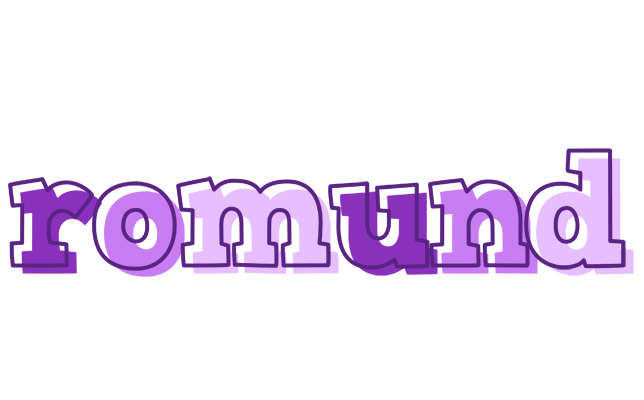 Romund sensual logo