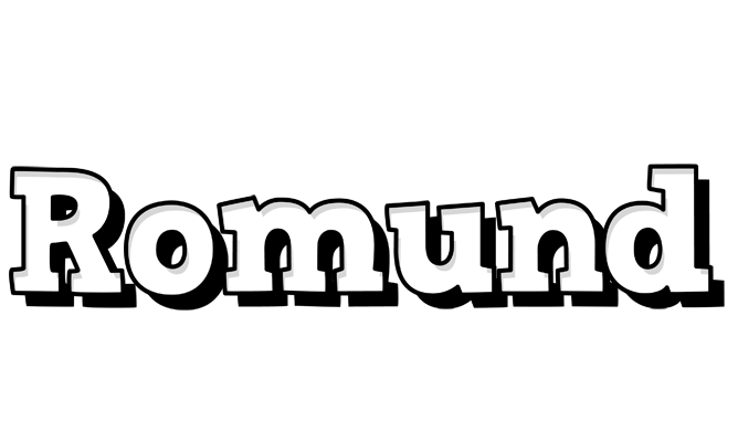 Romund snowing logo