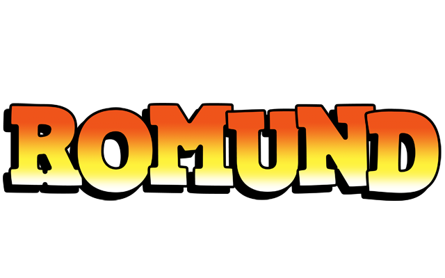 Romund sunset logo