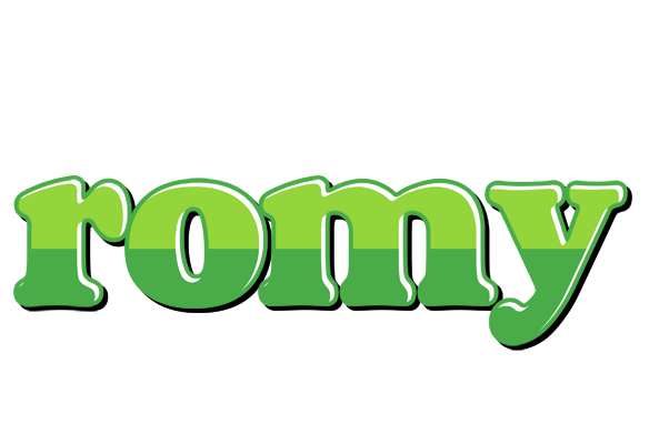 Romy apple logo