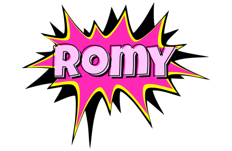 Romy badabing logo