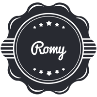 Romy badge logo