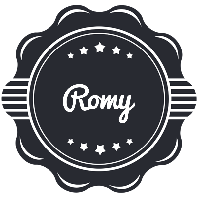 Romy badge logo