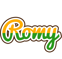 Romy banana logo