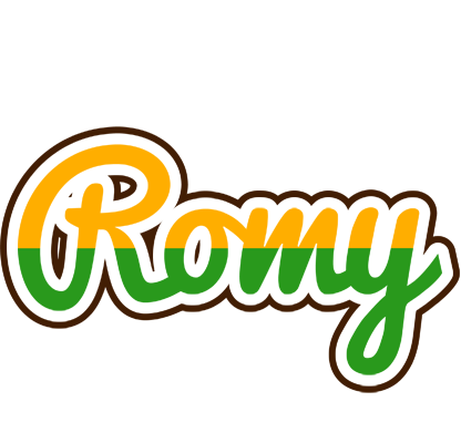 Romy banana logo