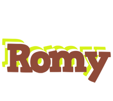 Romy caffeebar logo