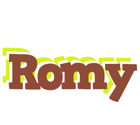 Romy caffeebar logo
