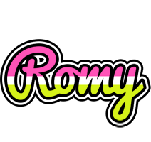 Romy candies logo