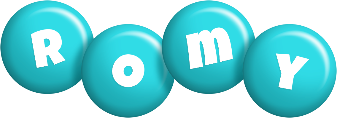 Romy candy-azur logo