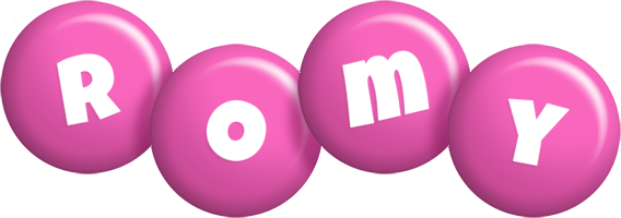 Romy candy-pink logo