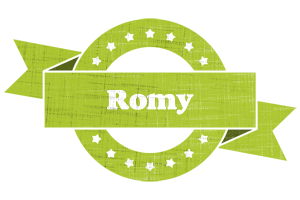 Romy change logo