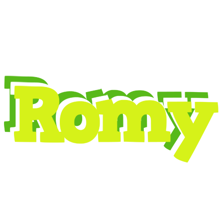 Romy citrus logo