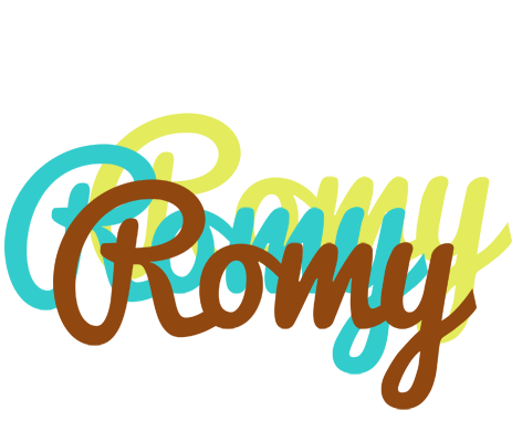 Romy cupcake logo