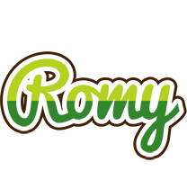 Romy golfing logo