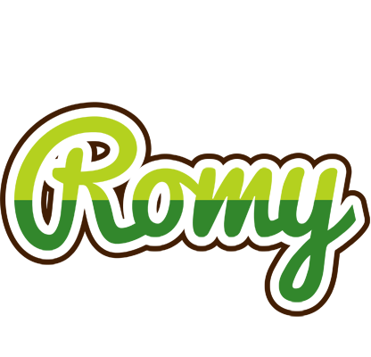 Romy golfing logo