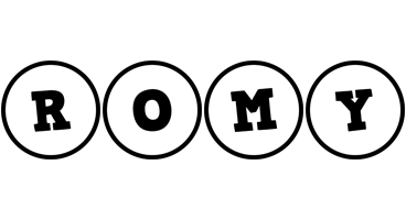 Romy handy logo