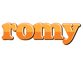 Romy orange logo