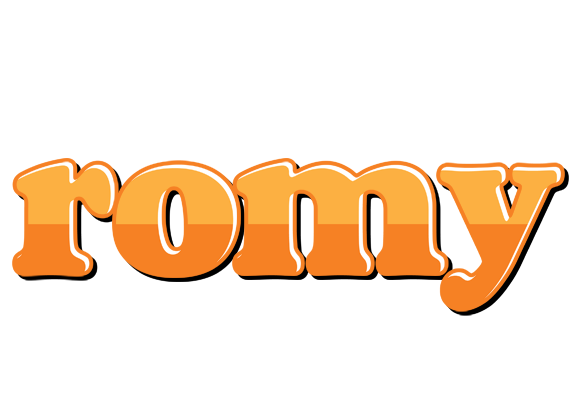 Romy orange logo