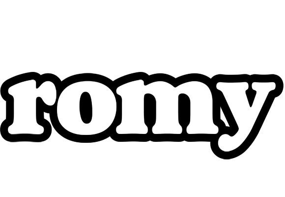 Romy panda logo