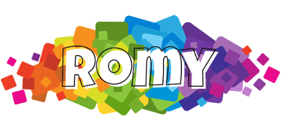 Romy pixels logo