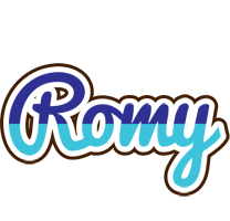 Romy raining logo